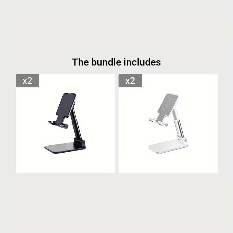 Adjustable Desk Mobile Phone Holder Stand for iPhone, iPad, Xiaomi, and More