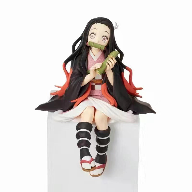 Figura de anime de prensa de fideos con bola de arroz de Ghost Killing Blade