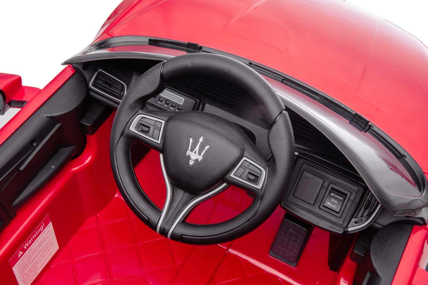 Maserati 12V Ride-On Car: Rechargeable Battery-Powered Electric Vehicle