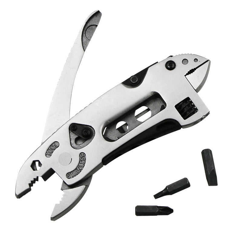 Outdoor Camping Multi-Purpose Tool: Pliers and Wrench Combination