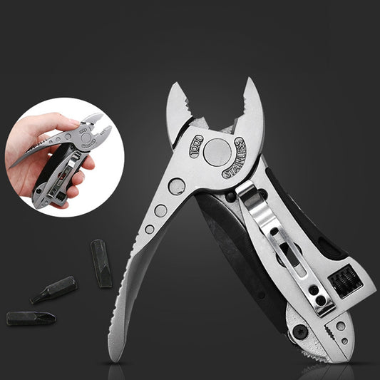 Outdoor Camping Multi-Purpose Tool: Pliers and Wrench Combination