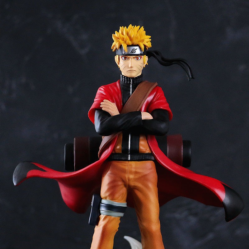 Naruto Six Paths Saga GK Modelo de anime hecho a mano luminoso grande