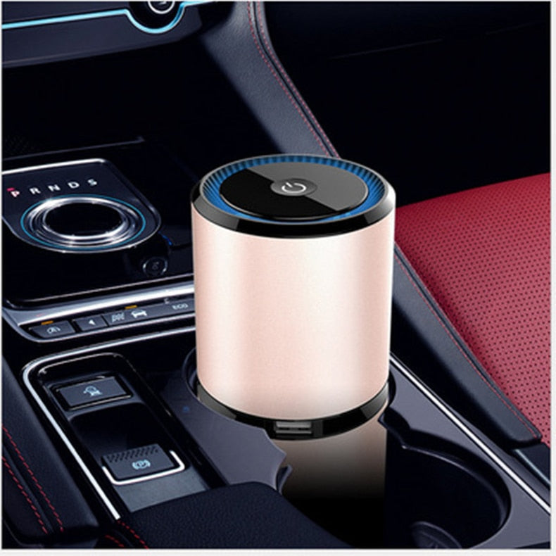 Car Air Purifier Cabin Ionizer Freshener Odor Eliminator