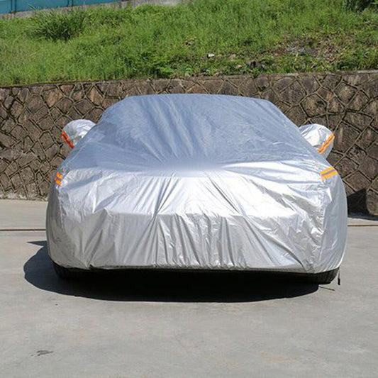 Kayme Waterproof Car Covers - Outdoor Sun Protection Cover for Car Reflector, Dust, Rain, Snow Protective, SUV, Sedan, Hatchback Full Size