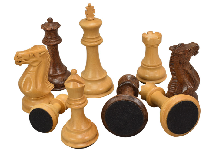 Elegant Wooden Chess Set