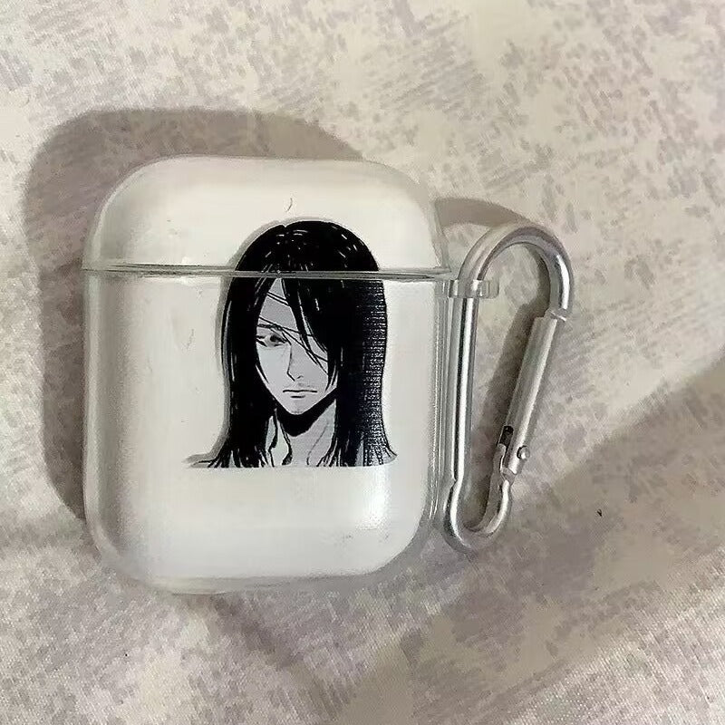 Funda protectora Attack on Titan Eren AirPods Pro 2 - Juego de auriculares Bluetooth Apple 3 - Temática de animación para adultos