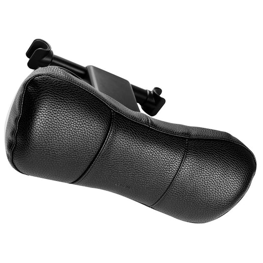 Baseus Car Neck Pillow: Adjustable PU Leather Headrest