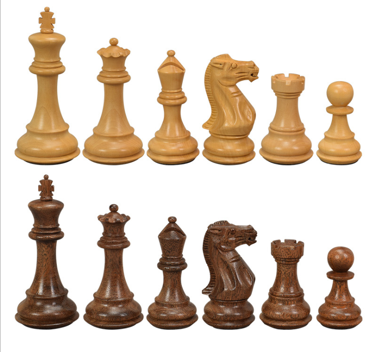 Elegant Wooden Chess Set