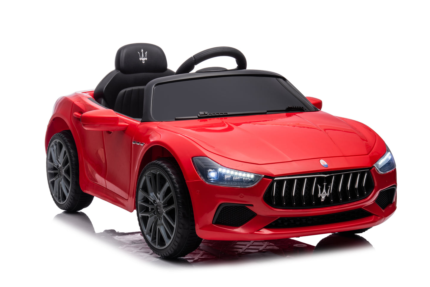 Maserati 12V Ride-On Car: Rechargeable Battery-Powered Electric Vehicle