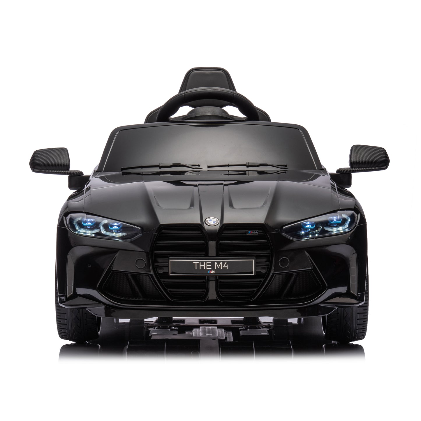 Black BMW M4 12v Kids ride on toy car 2.4G W/Parents Remote Control Three speed adjustable