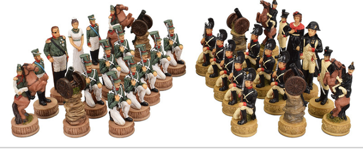 Epic 3D Chess and Checkers Set: A Grand Battle of Characters