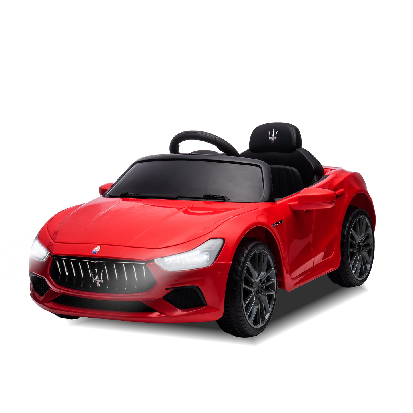 Maserati 12V Ride-On Car: Rechargeable Battery-Powered Electric Vehicle