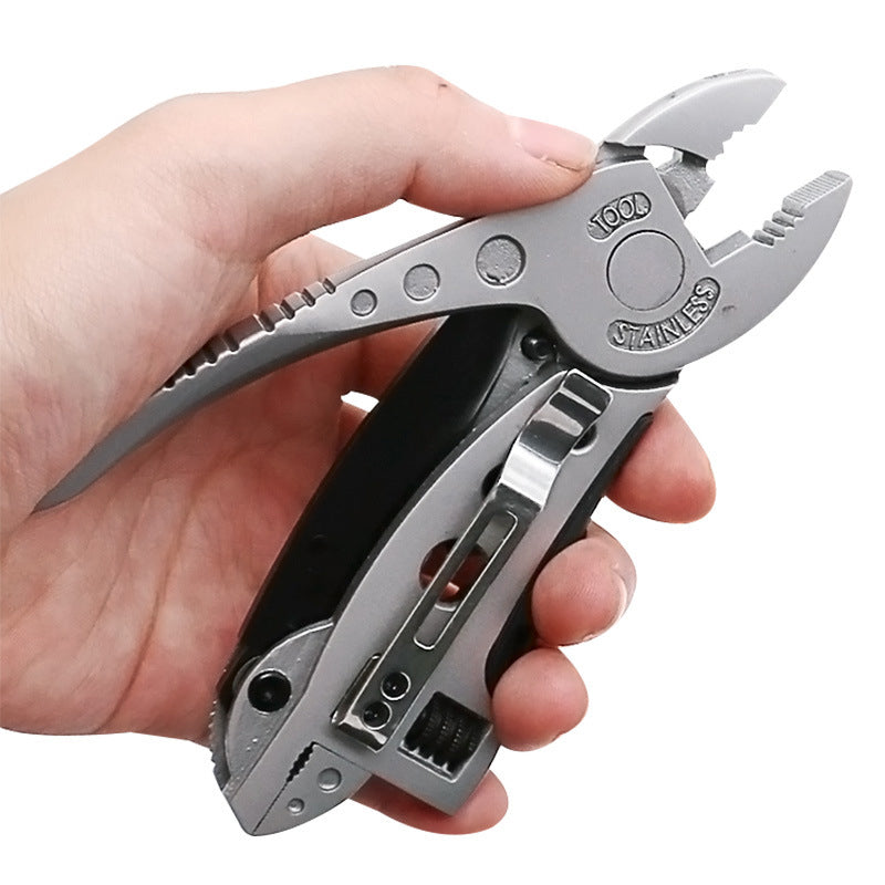 Outdoor Camping Multi-Purpose Tool: Pliers and Wrench Combination