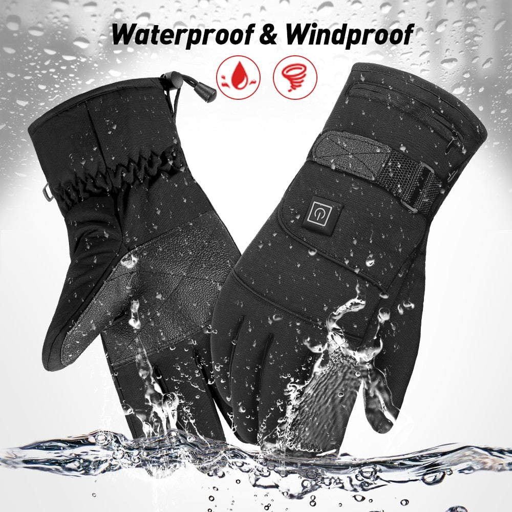 HEROBIKER Waterproof Heated Motorcycle Gloves