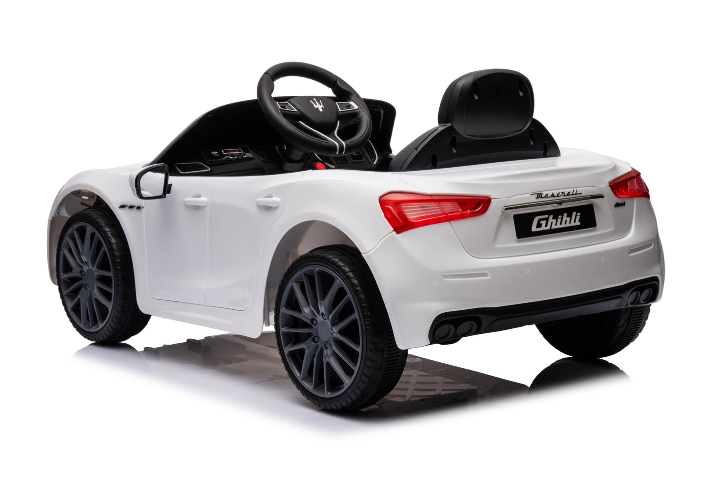 Maserati 12V Ride-On Car: Rechargeable Battery-Powered Electric Vehicle