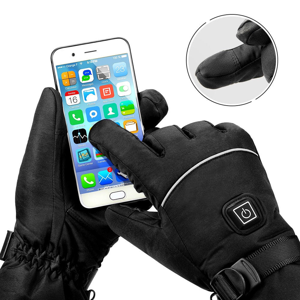 HEROBIKER Waterproof Heated Motorcycle Gloves