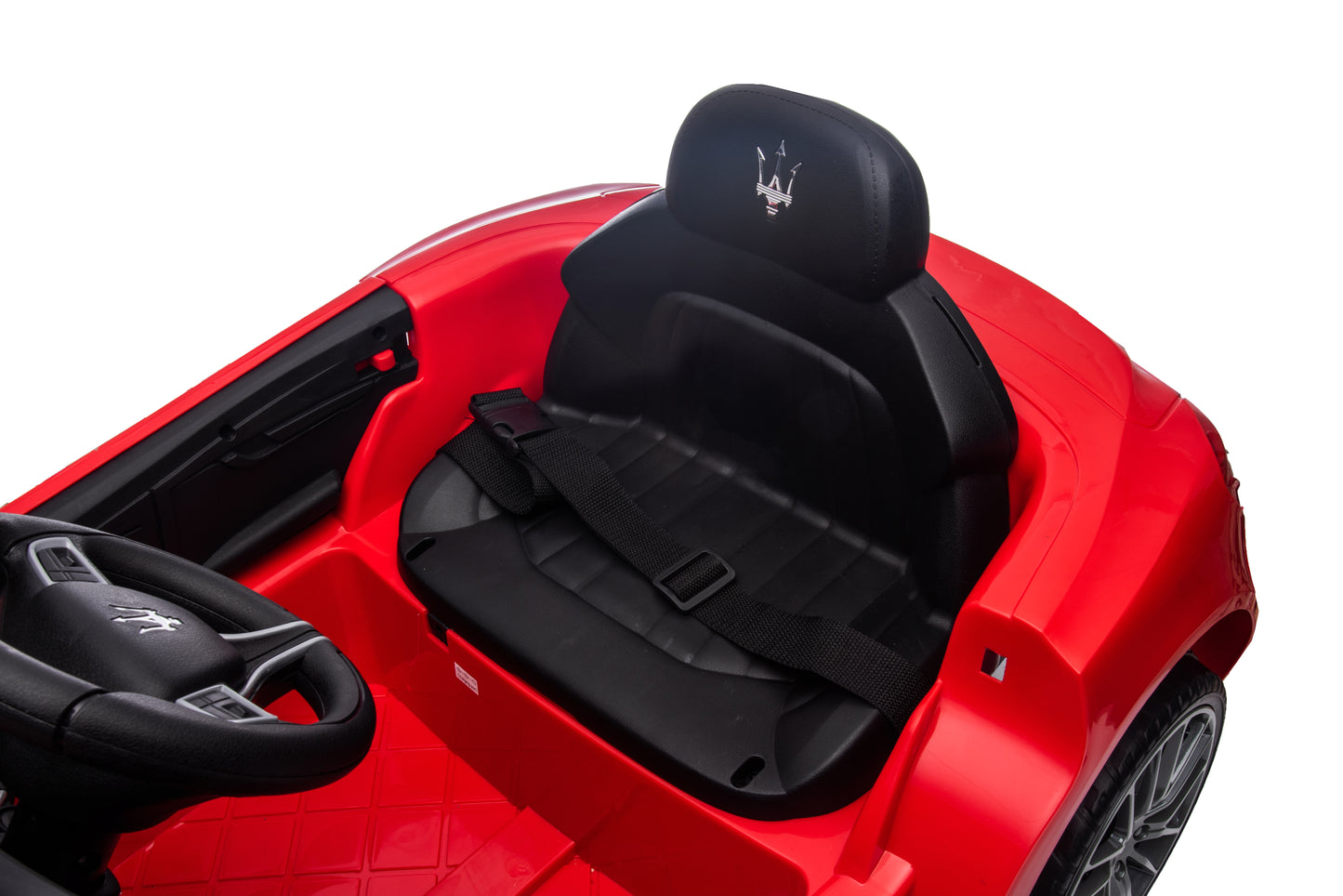 Maserati 12V Ride-On Car: Rechargeable Battery-Powered Electric Vehicle