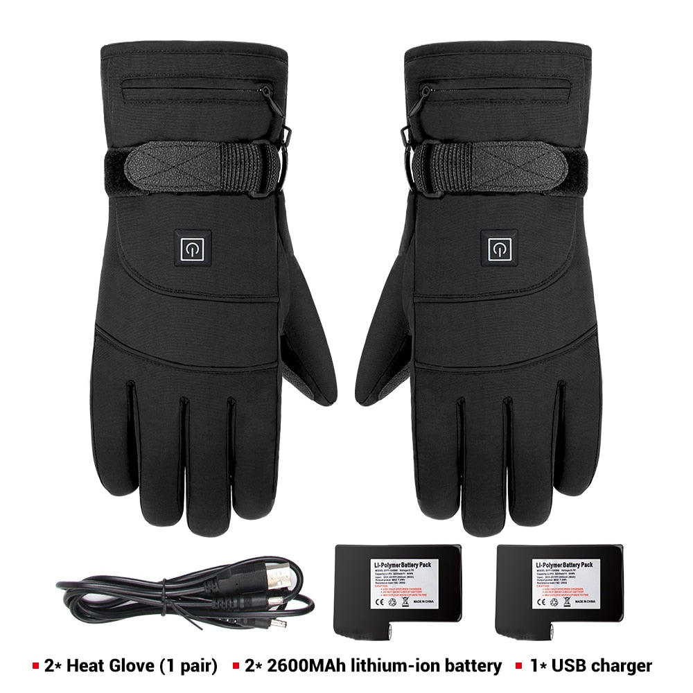 HEROBIKER Waterproof Heated Motorcycle Gloves