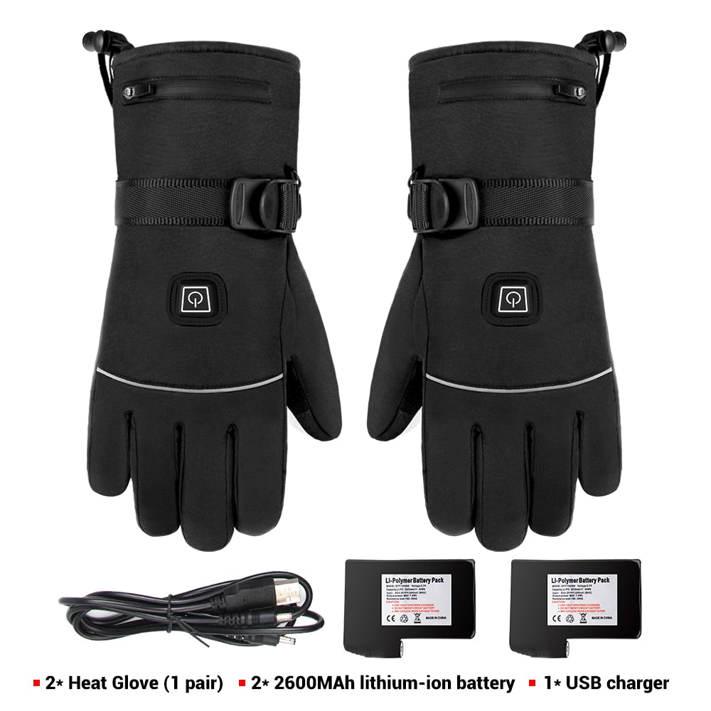 HEROBIKER Waterproof Heated Motorcycle Gloves