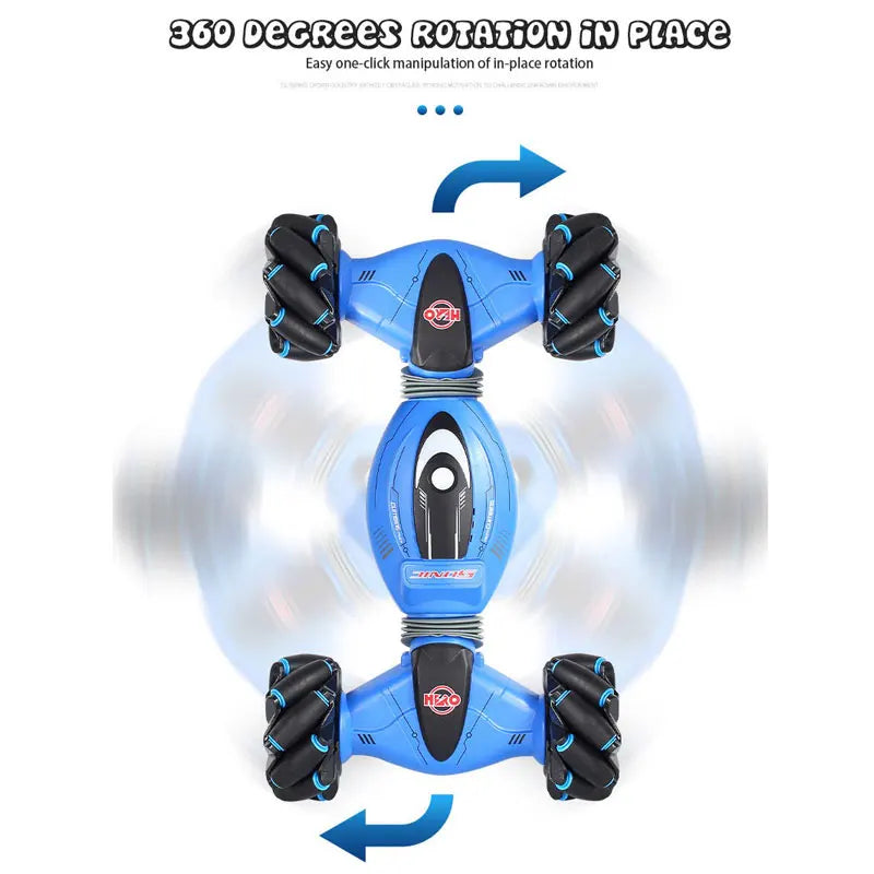 Ultra-Large RC Stunt Car with Gesture Control: Twisting Off-Road Adventure for Kids